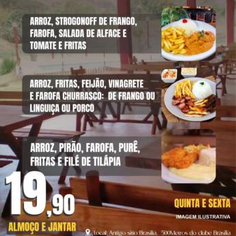 Comprar o produto de As Quintas e sextas é dia de almoçar no Casa de Vó em Marmitex em Leopoldina, MG por Solutudo