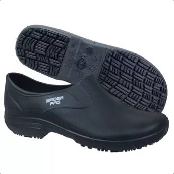 Comprar o produto de Sapato Antiderrapante Spider Monseg em Calçados de Segurança pela empresa Protektus EPI e Sinalização em Lençóis Paulista, SP por Solutudo