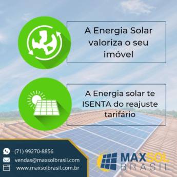 Comprar o produto de Empresa de Instalação de Energia Solar em Energia Solar em Salvador, BA por Solutudo