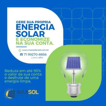 Comprar o produto de Kit painel solar fotovoltaica em Energia Solar em Salvador, BA por Solutudo