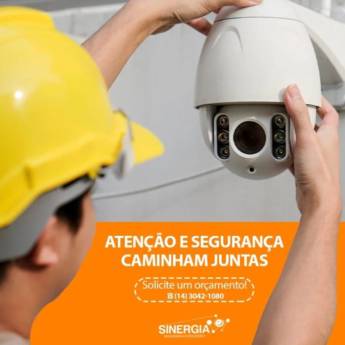 Comprar o produto de Instalação de Alarme e Câmeras em Câmeras de Segurança em Tupã, SP por Solutudo