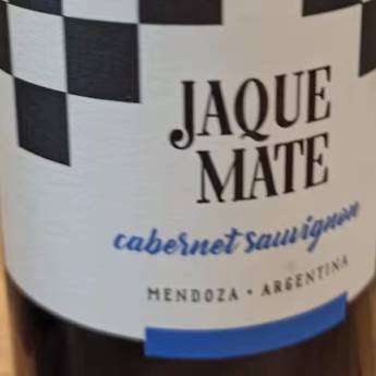 Comprar o produto de VINHO JAQUE MATE - CABERNET SAUVIGNON em Vinhos em Jundiaí, SP por Solutudo