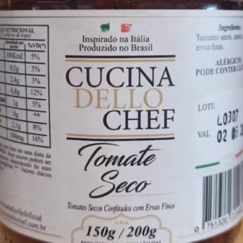 Comprar o produto de TOMATE SECO CUCINA DELLO CHEF  em Antepastos em Jundiaí, SP por Solutudo