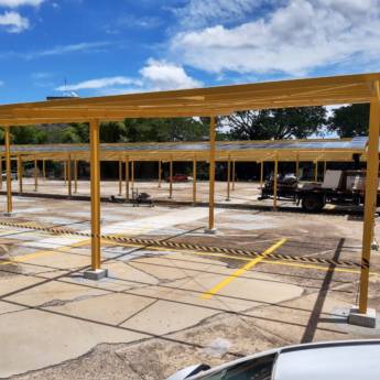 Comprar o produto de Instalação de Carport Solar – Economia e Sustentabilidade em Goiânia em Energia Solar em Goiânia, GO por Solutudo