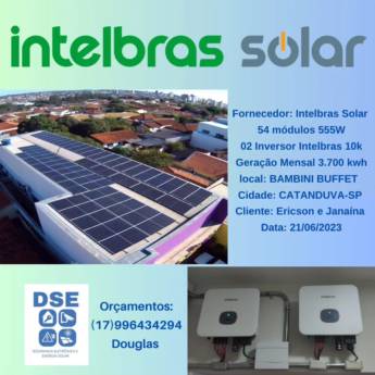 Comprar o produto de Energia Solar para Indústria em Energia Solar em São José do Rio Preto, SP por Solutudo