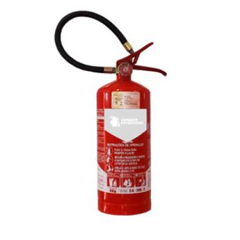Comprar o produto de Extintor De Incêndio Pó BC 4KGS em Extintores em Botucatu, SP por Solutudo