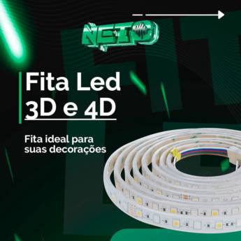 Comprar o produto de Fita de Led 3D e 4D em Outros em Mineiros, GO por Solutudo