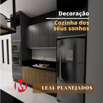 Comprar produto Cozinha Planejada em Móveis Planejados - Marcenarias pela empresa Leal Móveis Planejados em Itapetininga, SP