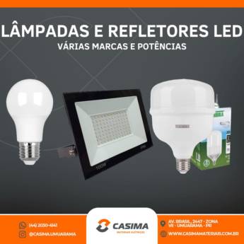 Comprar o produto de Lâmpada e Refletor em Materiais Elétricos em Umuarama, PR por Solutudo