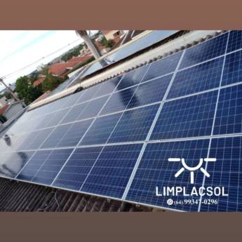 Comprar produto Limpeza de Placa Solar​ em Caiaponia, GO em Energia Solar pela empresa Limplacsol em Rio Verde, GO