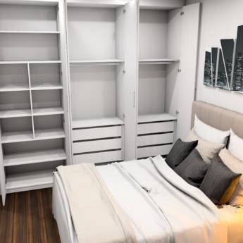 Comprar o produto de Móveis planejados para dormitório em Móveis Planejados em São Paulo, SP por Solutudo