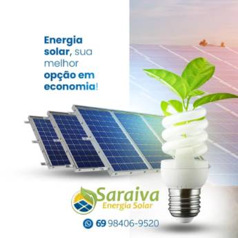 Comprar o produto de Energia Solar Fotovoltaica em Energia Solar em Cujubim, RO por Solutudo