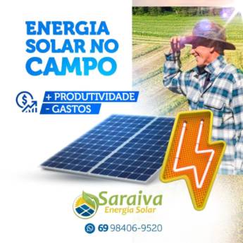 Comprar o produto de Especialista em Energia Solar em Energia Solar em Cujubim, RO por Solutudo