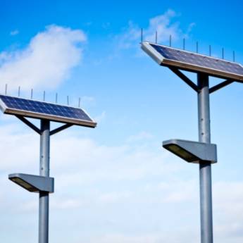 Comprar o produto de Postes Para Luminária Solar em Energia Solar em Volta Redonda, RJ por Solutudo