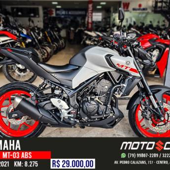 Comprar o produto de YAMAHA MT-03 ABS - 2021 em Yamaha em Aracaju, SE por Solutudo