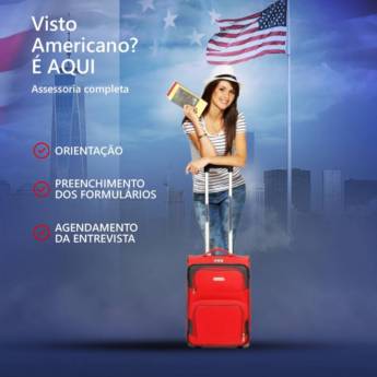 Comprar o produto de Como Renovar Visto Americano? em Agências de Turismo em Florianópolis, SC por Solutudo