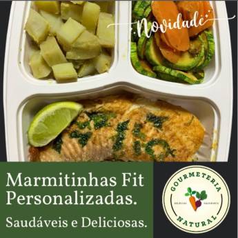 Comprar o produto de Marmitinhas Fit da Gourmeteria Natural em Marmitex em Leopoldina, MG por Solutudo