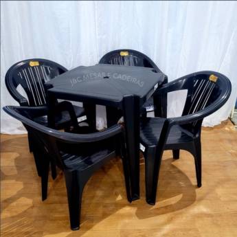 Comprar o produto de Mesas de plástico robustas para eventos  em Cadeiras e Mesas em Duque de Caxias, RJ por Solutudo Comprar o produto de Mesas de plástico robustas para eventos  em Cadeiras e Mesas em Duque de Caxias, RJ por Solutudo