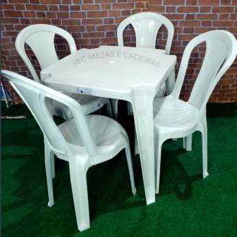 Comprar o produto de Atacado de mesas de plástico a partir de 3 peças em Cadeiras e Mesas em Duque de Caxias, RJ por Solutudo Comprar o produto de Atacado de mesas de plástico a partir de 3 peças em Cadeiras e Mesas em Duque de Caxias, RJ por Solutudo
