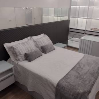 Comprar o produto de Cabeceira de cama planejado em alumínio em Móveis Planejados - Marcenarias em Peruíbe, SP por Solutudo