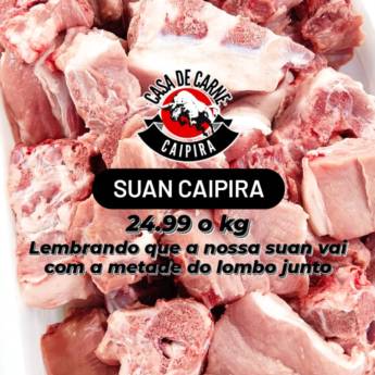 Comprar o produto de Suan Caipira  em Carne Suína em Mineiros, GO por Solutudo