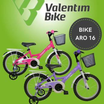Comprar produto Bicicleta aro 16 em Bicicletas pela empresa Valentim Bike em Mineiros, GO