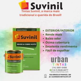Comprar o produto de RENDE E COBRE MUITO em Tintas Acrílicas em Botucatu, SP por Solutudo Comprar o produto de RENDE E COBRE MUITO em Tintas Acrílicas em Botucatu, SP por Solutudo
