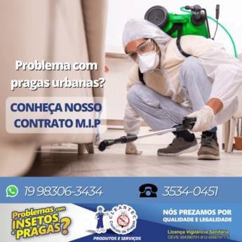 Comprar o produto de Empresa de controle de pragas em Araras em Dedetizadoras em Araras, SP por Solutudo