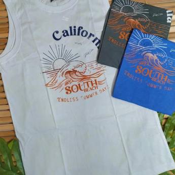 Comprar o produto de Camiseta regata vintage  em Regatas em Foz do Iguaçu, PR por Solutudo