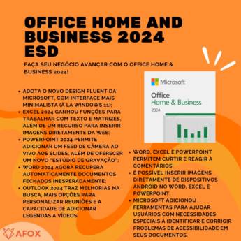 Comprar o produto de Office home e business 2024 - WSG Brasil em Equipamentos e Acessórios de Informática - Eletrônicos em São Paulo, SP por Solutudo