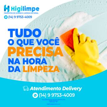 Comprar o produto de Produtos de limpeza atacado  em Produtos de Limpeza pela empresa Higilimpe - Produtos de Higiene e Limpeza em Geral em Botucatu, SP por Solutudo