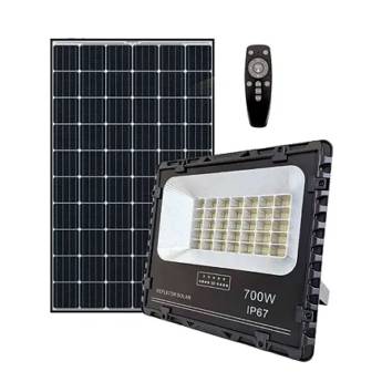 Comprar o produto de Refletor Solar 700 W Super LED c/ Controle IP67 Holofote em Luminárias Solar em Itu, SP por Solutudo