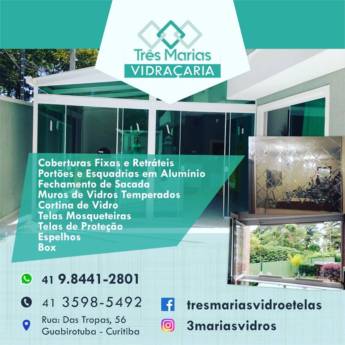 Comprar o produto de Telas Mosquiteira em Curitiba, PR em Vidraçarias em Curitiba, PR por Solutudo