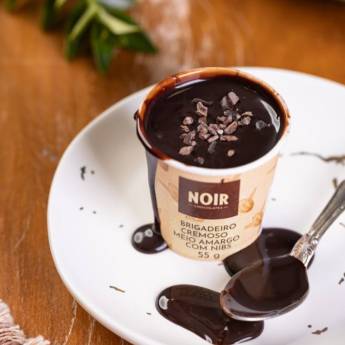 Comprar o produto de Brigadeiro meio amargo cremoso com nibs  em Brigadeiro em Mineiros, GO por Solutudo