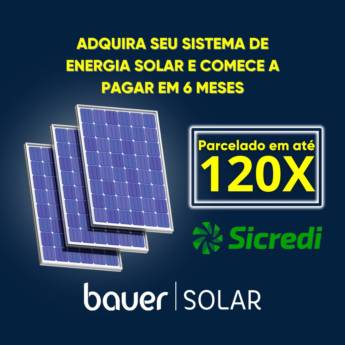 Comprar o produto de Energia Solar Residencial em Energia Solar pela empresa Bauer Solar  em Sapiranga, RS por Solutudo