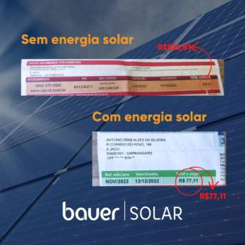 Comprar o produto de Especialista em Energia Solar em Energia Solar pela empresa Bauer Solar  em Sapiranga, RS por Solutudo
