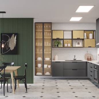 Comprar o produto de Móveis Planejados para Cozinha em Chapecó, SC em Móveis Planejados - Marcenarias em Chapecó, SC por Solutudo