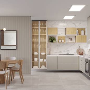 Comprar o produto de Armários de Cozinha Planejados em Chapecó em Móveis Planejados - Marcenarias em Chapecó, SC por Solutudo