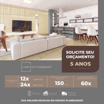 Comprar o produto de Móveis planejados para escritório - Garantia de 5 anos! em Móveis Planejados - Marcenarias em Chapecó, SC por Solutudo