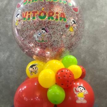 Comprar o produto de Balão de aniversário com tema turma da mônica  em Balões personalizados pela empresa Bigtok em Foz do Iguaçu, PR por Solutudo