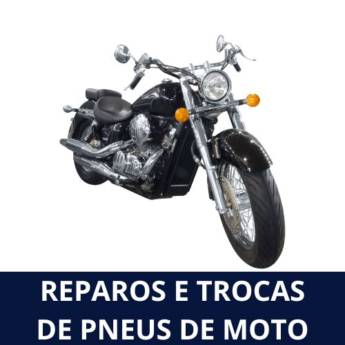 Comprar produto Reparos e Trocas de Pneus de Moto em Geral em Borracharias pela empresa Borracharia Pai Eterno 24 Horas em Itapetininga, SP