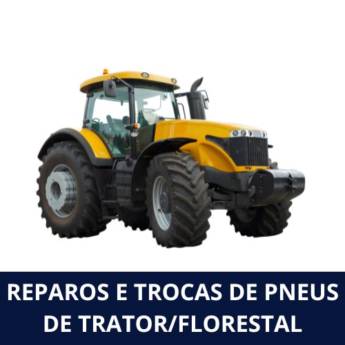 Comprar o produto de Reparos e Trocas de Pneus de Trator/Florestal em Geral em Borracharias em Itapetininga, SP por Solutudo
