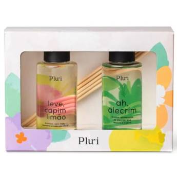 Comprar o produto de Kit Pluri - Difusor de varetas: Capim Limão + Alecrim em Difusores em Foz do Iguaçu, PR por Solutudo