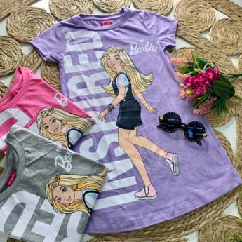 Comprar o produto de Vestido da barbie para menina  em Vestidos Casuais em Foz do Iguaçu, PR por Solutudo