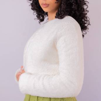 Comprar o produto de Casaco Curto Sherpa em Roupas em Botucatu, SP por Solutudo