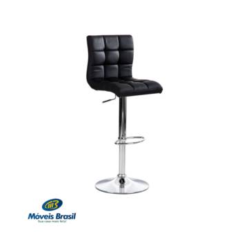 Comprar o produto de Banqueta Bar Stool Bulk Preto em Banquetas em Foz do Iguaçu, PR por Solutudo