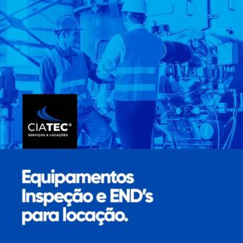 Comprar o produto de Equipamentos, Inspeção e END's para locação em São José dos Campos em Equipamentos Industriais em São José dos Campos, SP por Solutudo