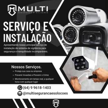 Comprar o produto de Sistema de vigilância em Câmeras de Segurança em Mineiros, GO por Solutudo