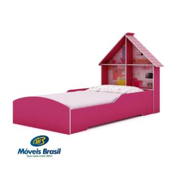 Comprar o produto de Cama Infantil Solteiro Casinha Gelius em Camas em Foz do Iguaçu, PR por Solutudo