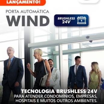 Comprar o produto de Porta automática Wind em Vidraçarias em Balneário Camboriú, SC por Solutudo